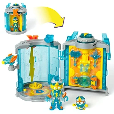 Immagine di SUPERTHINGS Secret Base Kazoom Power Tana segreta di Power, include 1 Kid e SuperThing esclusivi molti accessori