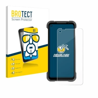 Immagine di brotect Pellicola Protettiva Vetro per Doogee S97 Pro Protezione Schermo [Durezza Estrema 9H, Chiaro]
