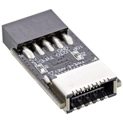 Immagine di InLine® Adattatore USB 2.0 A 3.2 tipo E Key interno
