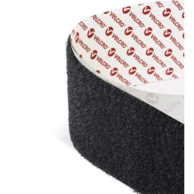 Immagine di velcro Brand Nastro di autoadesivo, PS14, larghezza 30 mm, nero, .
