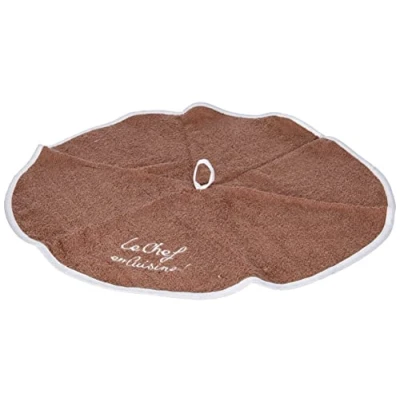 Immagine di douceur d&#039;Intérieur Asciugamani Rotondo (0) 60 cm Spugna Brodee Cuistot, Cotone, Talpa, x
