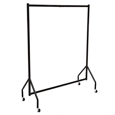Immagine di Amazon Basics Stand appendiabiti ad alta resistenza, 1,21 x 1,52 m, Nero