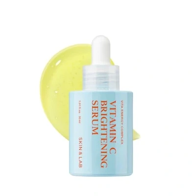 Immagine di siero sbiancante alla vitamina C di skin lab scintillante stringendo tono della pelle uniforme senza crudeltà inodore 1 01 once liquide