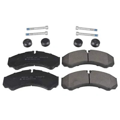 Immagine di FEBI BILSTEIN 16705 Kit pastiglie freno Assale anteriore Predisposto per contatto segnalazione usura con materiale di fissaggio IVECO: DAILY 3