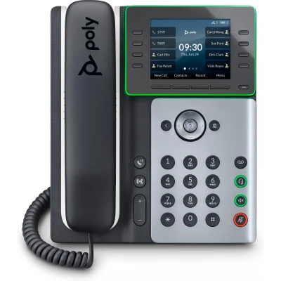 Immagine di POLY Edge E300 telefono IP Nero 8 linee IPS 82M92AA