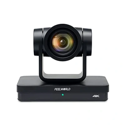 Immagine di FEELWORLD UHD4K12X Telecamera Ptz Per Lo Streaming Live Simultaneo 3g Sdi/Hdmi/Usb/Ip Con Zoom Ottico 12x 4k@30fps Supporto Poe Conferenze In Chiesa
