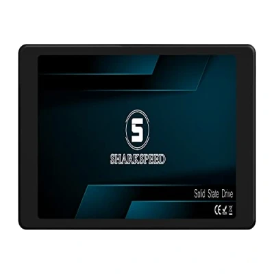 Immagine di S SHARKSPEED SSD 4TB 2.5&quot; SATA 3 (6Gb/s) TLC 3D NAND, Unità a Stato Solido Interno per Laptop, Computer Desktop/PC (4TB, 2.5&quot;)