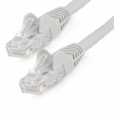 Immagine di StarTech.com Cavo Ethernet CAT6 1m rete Lan RJ45 10 Gigabit 100W PoE dati/patch UTP 10GbE Testato individualmente Low Smoke Zero Halogen Certificato UL/TIA Grigio (N6LPATCH1MGR)