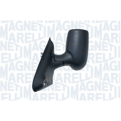 Immagine di specchio retrovisore esterno Magneti Marelli 182203227470 Dx nero ruvido elettrico Braccio corto, termico, convesso per veicolo con guida a S
