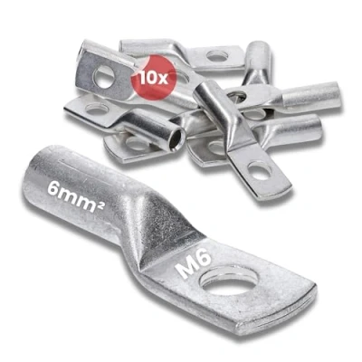 Immagine di Kalitec DR6 6 10 capicorda mm² M6 I connettore secondo DIN 46235 Made in Germany