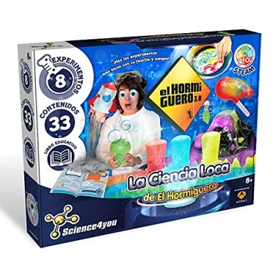 Immagine di Science4you Gioco la Scienza Loca del Fuoco con 8 esposizioni, Multicolore, 80003081