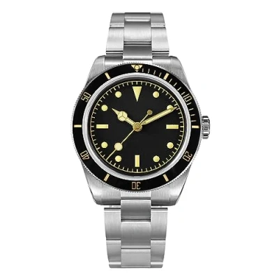 Immagine di NC San Martin 6200 Diver Orologio Da Uomo Meccanico Automatico Orologi In Acciaio Inox Cristallo di Zaffiro 20 ATM Resistente All&#039;acqua NH35 Movimento (without logo)