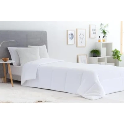Immagine di Todocama Piumone, imbottitura in fibra, 3003, antiacaro, autunno inverno, 300 g/m², colore bianco (tutte le misure disponibili). (letto 135/140/150 220 x cm)