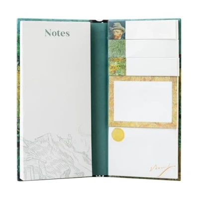 Immagine di Grupo Erik: Set Block Notes Van Gogh Museum blocchetti Memo con Note Adesive, 6 in 3 formati diversi, Sticky personalizzate, Gadget