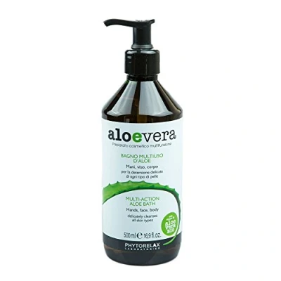 Immagine di Phytorelax Multiaction ALOE BATH HANDS, FACE, BODY Docciaschiuma, Taglia: 500 ml,
