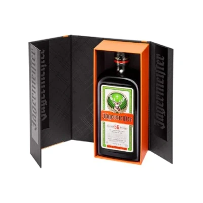 Immagine di Jägermeister 70cl Premium Special Pack Liquore a base di 56 Botaniche con astuccio. Da servire ghiacciato. 35% Vol.