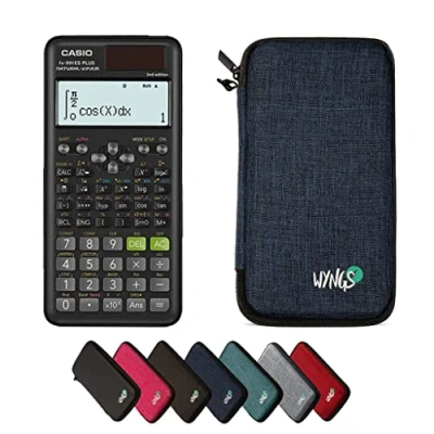 Immagine di CALCUSO Pacchetto risparmio Blu con calcolatrice Casio FX 991ES Plus 2 (inglese)