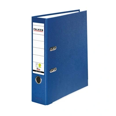 Immagine di Falken Raccoglitore PP Color DIN A4 Larghezza dorso: 80 mm Blu 2 archetti 9984063