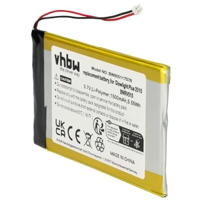 Immagine di vhbw 1x batteria compatibile con Kobo Aura H20 eBook reader eReader (1500mAh, 3,7V, Li Poly)