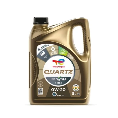 Immagine di Total Quartz Ineo Xtra First 0W 20 5l Olio motore 214314 BMW: 1 Hatchback, 3 Touring, Sedan, OPEL: Astra J Corsa E Hatchback