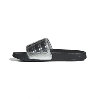 Immagine di adidas Adilette Shower Slides, Infradito Unisex Adulto, Nucleo Nero Argento con Met, 37 EU