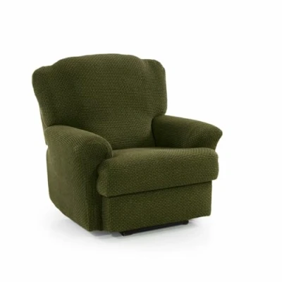 Immagine di SOFASKINS® Fodera per poltrona relax reclinabile, super elastica, copridivano dal design esclusivo, traspirante e resistente, facile da posizionare. Misura 70 90 cm. Colore verde
