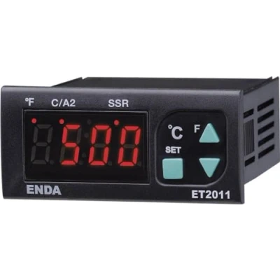 Immagine di Enda ET2011 T 230 PID Termostato J, K, T, S, R 0 fino a +1700 C Relè 8 A, SSR (L x L A) 71 77 35 mm