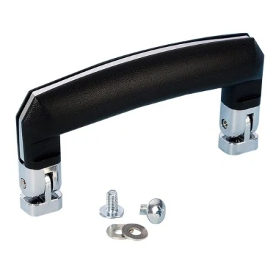 Immagine di Adam Hall Hardware 3431 Maniglia per Valigia in plastica nera