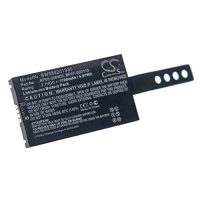 Immagine di vhbw batteria compatibile con Datalogic Memor NFP lettore di codici a barre, POS (1100mAh, 3,7V, Li Ion)