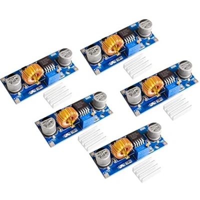 Immagine di TECNOIOT 5pcs 5A XL4015 DC Step Down Adjustable Power Supply Module LED Lithium Charger