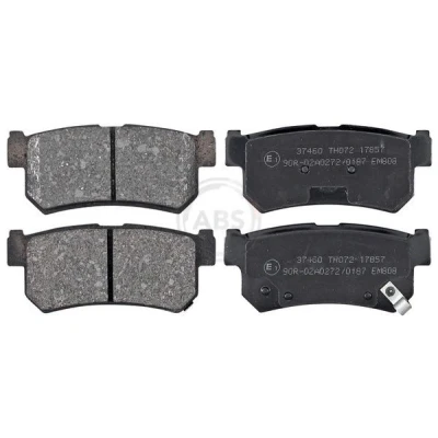 Immagine di A.B.S. 37460 Kit pastiglie freno con segnalatore acustico usura SSANGYONG: ACTYON 1, Rexton W, / 2