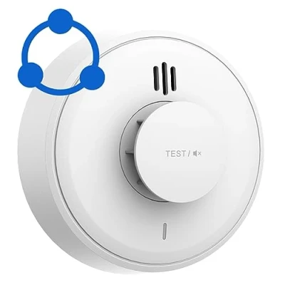 Immagine di allarme di calore, batteria sigillata da 10 anni, rivelatore calore per la cucina, cucina può disattivare a distanza, conforme allo standard BS 5446 (1pezzo interconnesso)