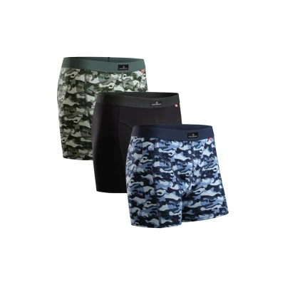 Immagine di DANISH ENDURANCE Boxer Uomo Cotone Elasticizzato, a Pantaloncino Comodi e Traspiranti, Cuciture Piatte, con o Senza Patta Frontale, 3 Paia