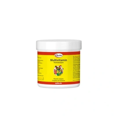 Immagine di Quiko Multivitamin 150g complesso vitaminico per fornire a tutte le specie di uccelli ornamentali importanti vitamine in polvere