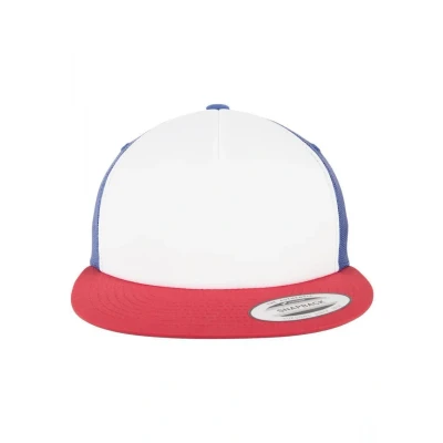 Immagine di Flexfit FOAM Trucker Cappellino, Taglia: One Size, Red/wht/royal
