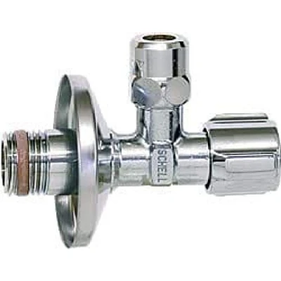 Immagine di Schell Valvola angolare DN 15 (1/2&quot;) autosigillante (set: 4 pezzi)