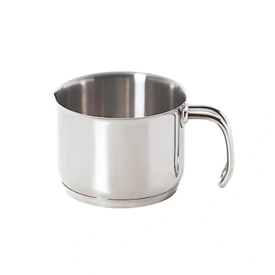 Immagine di Excelsa Elegance Bollilatte con Becco in Acciaio Inox, Capacità 900 ml., Argento