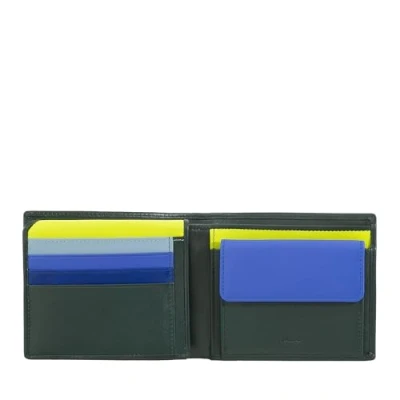 Immagine di DUDU Portafoglio multicolore in pelle classico da uomo RFID firmato Mangrove