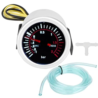 Immagine di Manometro Turbo,indicatore Turbo Boost 2 &quot;car Universal 12v Led Digital Psi Gauge Meter Motore Auto Kit Calibro
