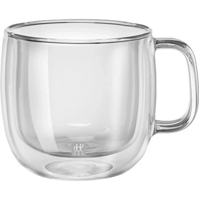 Immagine di ZWILLING® Sorrento Plus 2 TLG. Set da cappuccino, con manico, 450 ml