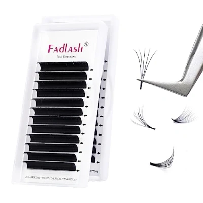 Immagine di Extension Ciglia Volume 0.07 Spessore c Curl 11 12 13 * 2D 3D 5D 10D 20D Estensioni FADLASH Easy Fan Lashes (0.07 13)