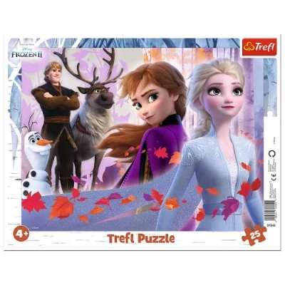 Immagine di Trefl Il puzzle a cornice per i più piccoli è composto da 25 e un blocco con cornice, che (25 pezzi)