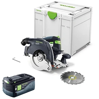 Immagine di Festool Sega a batteria cappa oscillante HKC 55 EB Basic 5,0