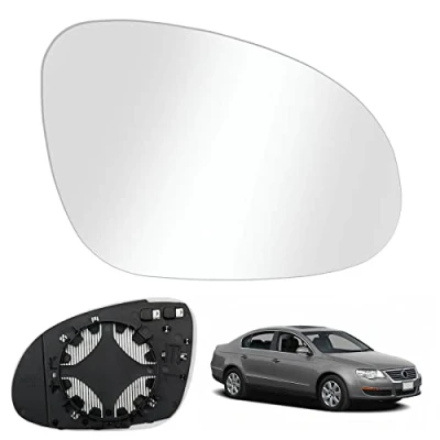 Immagine di Vetro a Specchio Sostituzione per VW PASSAT B6 2007 2011, GOLF MK5 2003 2008, Esterno Regolabile Adatto JETTA 5 2006 Lente di Retromarcia (Destra)