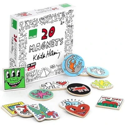 Immagine di Vilac Set di magneti Keith Haring, 9226, multicolore, piccolo