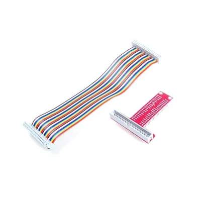 Immagine di ANGEEK Raspberry Pi B+ Accessories T GPIO Expansion Board +Raspberry 40P Cable for 3 2 Model B &amp; SC05