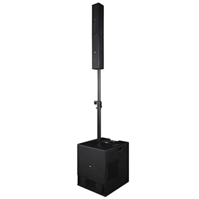 Immagine di Proel SESSION4 Sistema audio array a colonna 1200W di picco, con modulo MP3 USB SD e bluetooth stereo, Nero