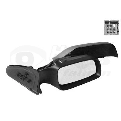 Immagine di Specchio retrovisore esterno Van Wezel 3742808 Dx con la prima mano completo, convesso, per regolazione elettrica specchio, termico veico