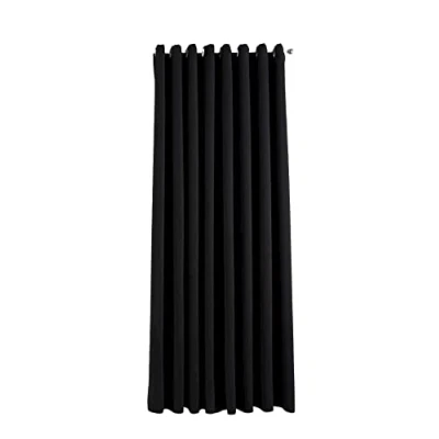 Immagine di Gardinenbox Newyork 201920600 tenda oscurante Newyork, colore nero, 245 x 295 cm (altezza larghezza), 1 confezione da termica oscurante, con occhielli fonoassorbenti,