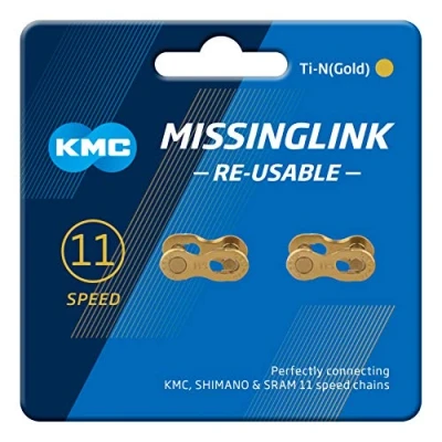Immagine di ENGANCHE CADENA KMC 11R TI N 5.65mm 11V REUTIL.ORO